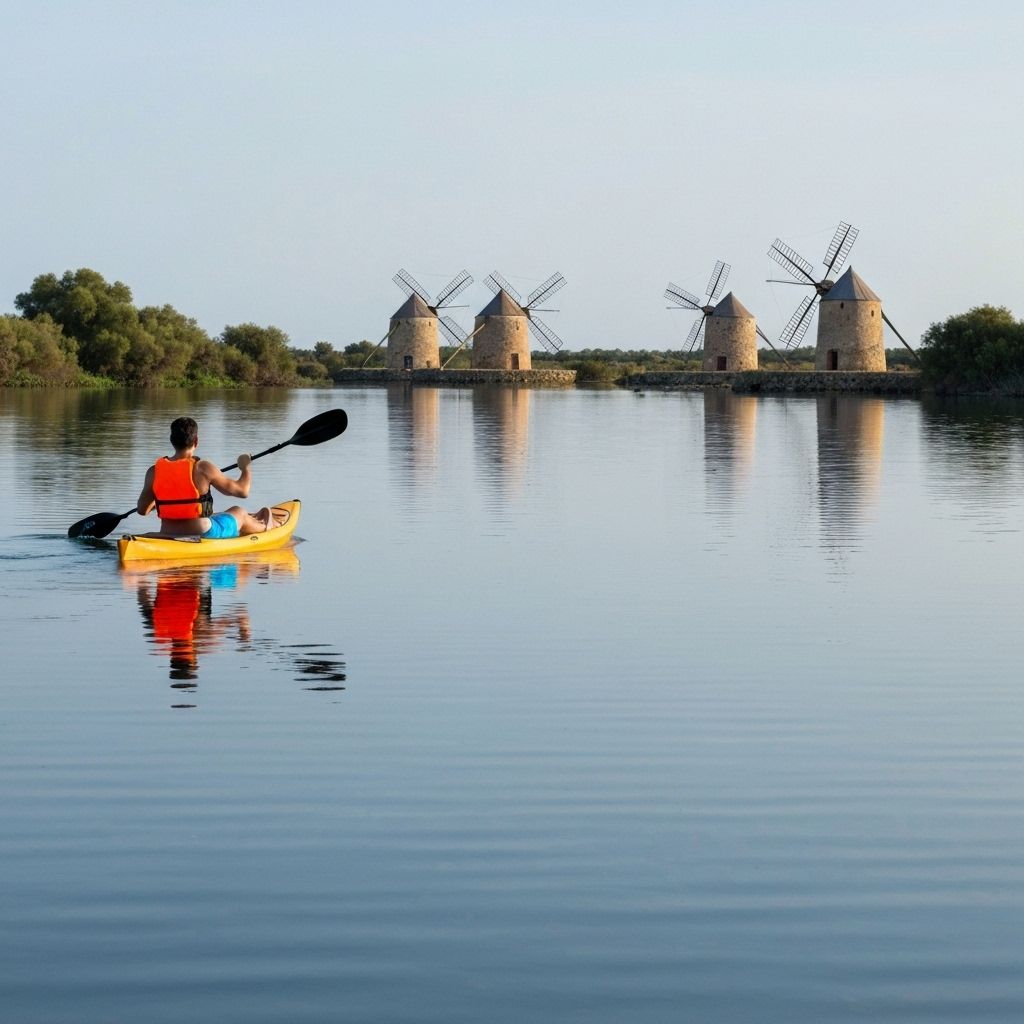 Kayak tour in the Stagnone Lagoon