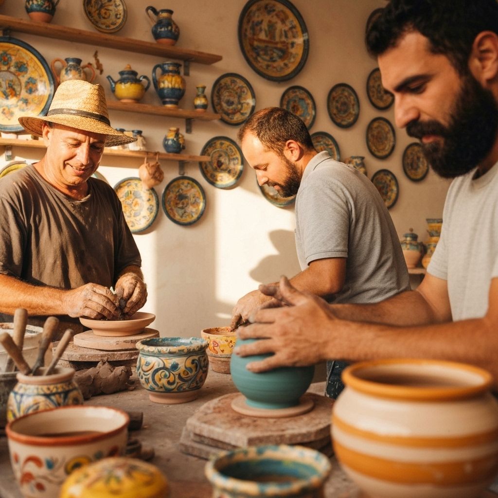 Artisan ceramics workshop