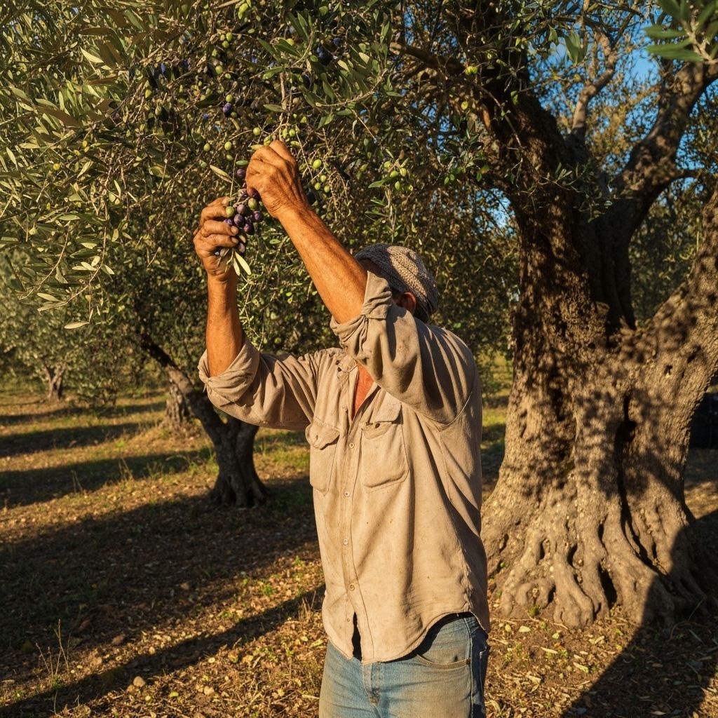 Olive harvest experience (Oct–Nov)