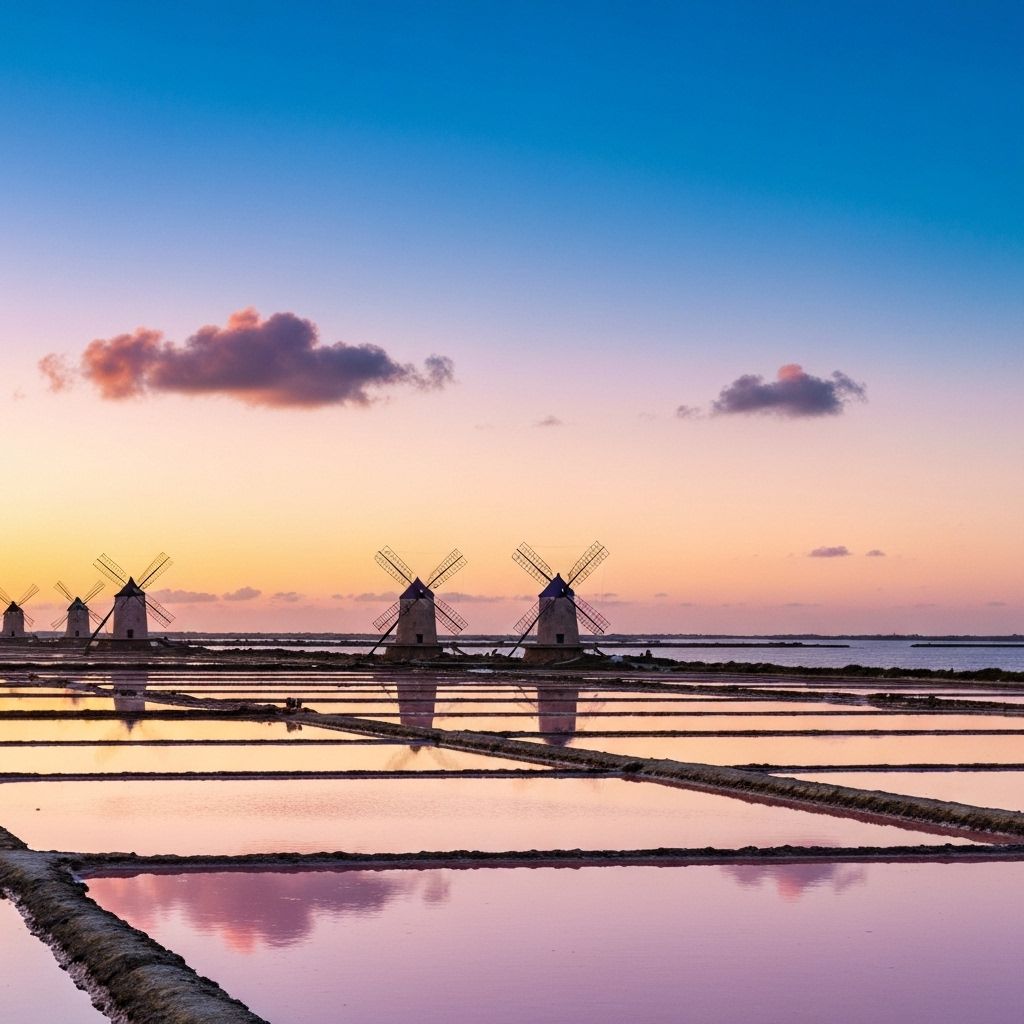 Salt pans & windmills visit (Marsala/Trapani)