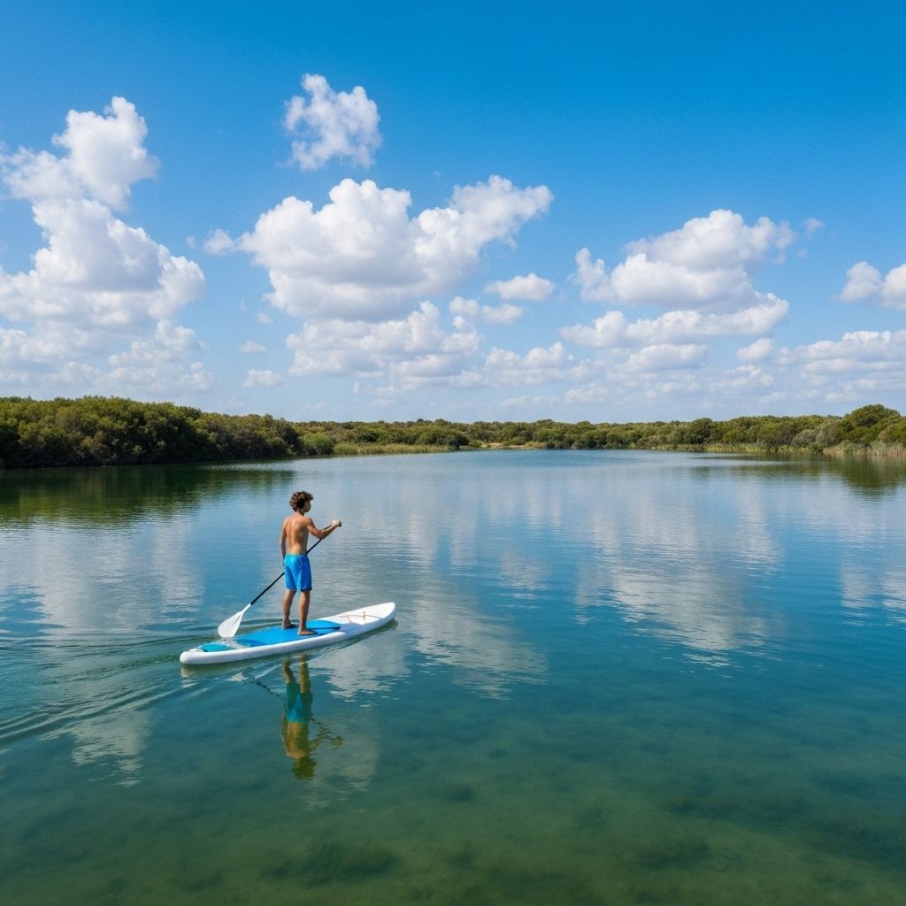 SUP in the Stagnone Lagoon